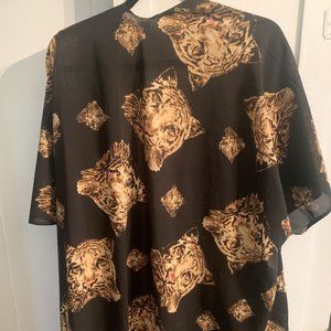 Sheer Tiger Kimono